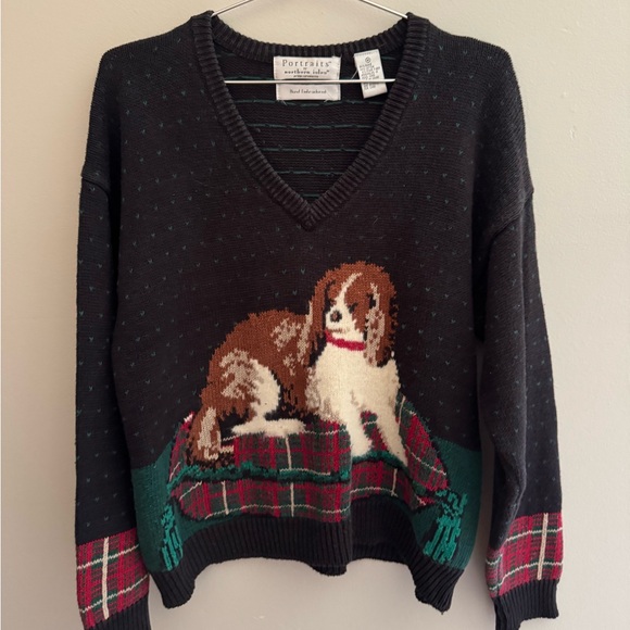 Handknitted vintage dog sweater - Picture 6 of 7